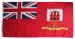 1yd 36x18in 91x45cm Gibraltar red ensign (woven MoD fabric)